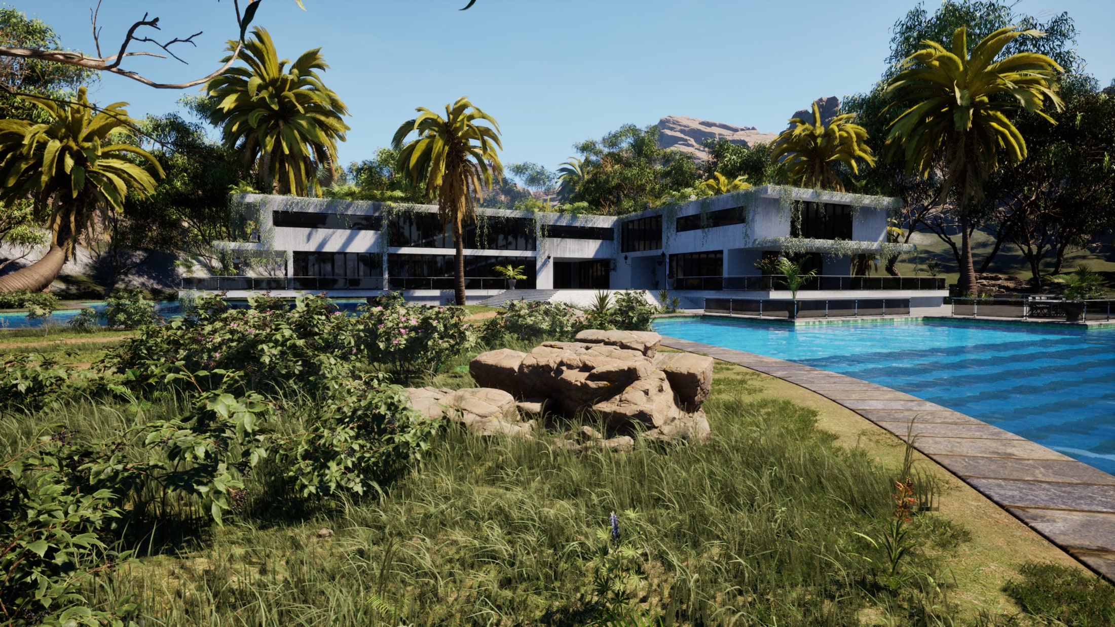 HELIX platform, Unreal Engine 5 environment render