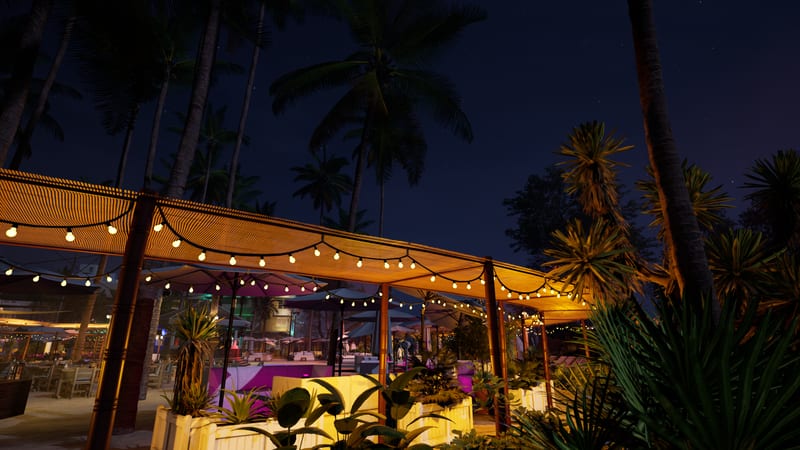 HELIX Pacifica — Nikita Beach bar, night 8