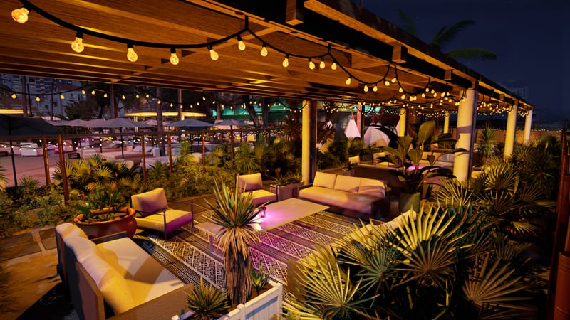 HELIX Pacifica — Nikita Beach bar, night 12