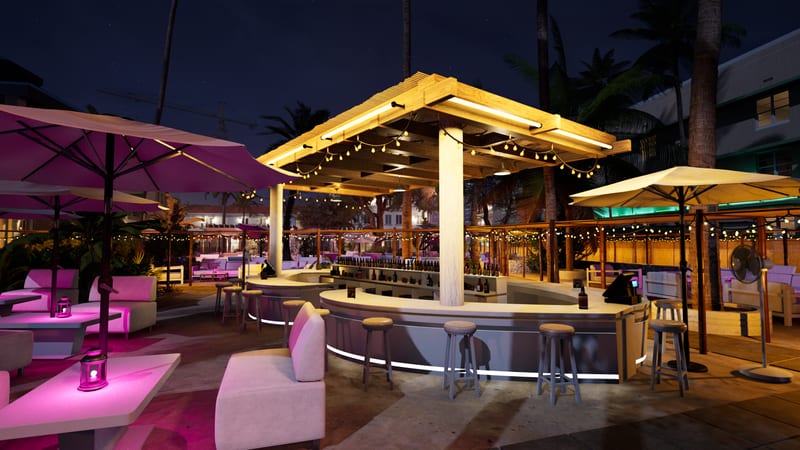 HELIX Pacifica — Nikita Beach bar, night 14
