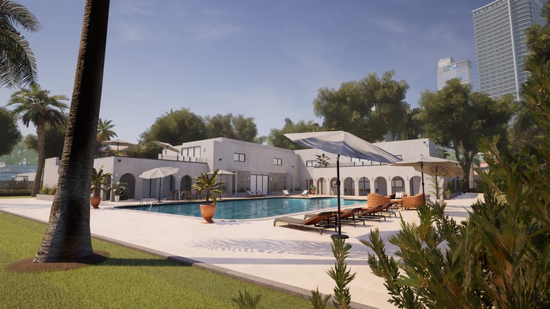 Helix Game Platform — Pacifica, Star Island residential villas