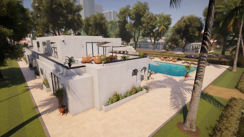 Helix Game Platform — Pacifica, Star Island residential villas 3