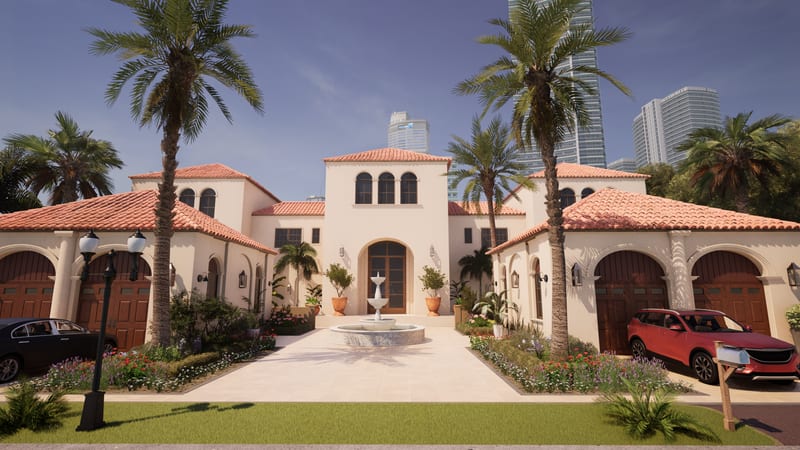 Helix Game Platform — Pacifica, Star Island residential villas 6
