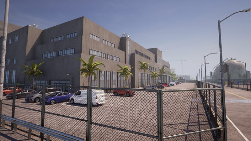 Helix Game Platform — Pacifica, Dodge Island industrial district 9