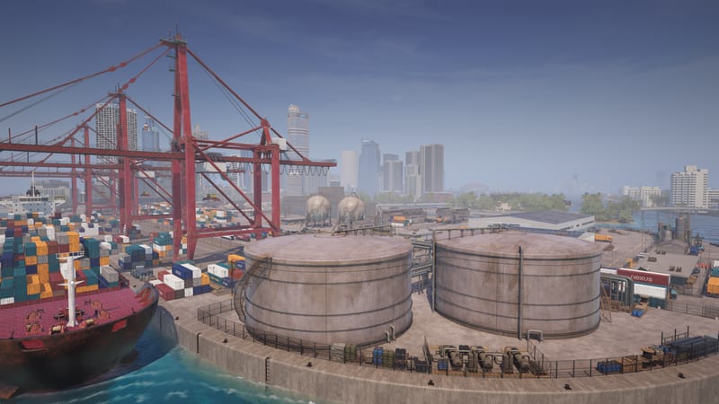 Helix Game Platform — Pacifica, Dodge Island industrial district 10