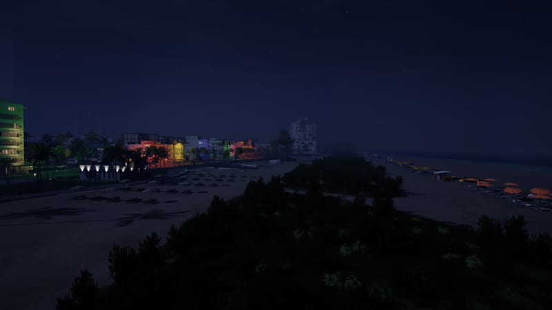 HELIX Pacifica — Streets by night light 3