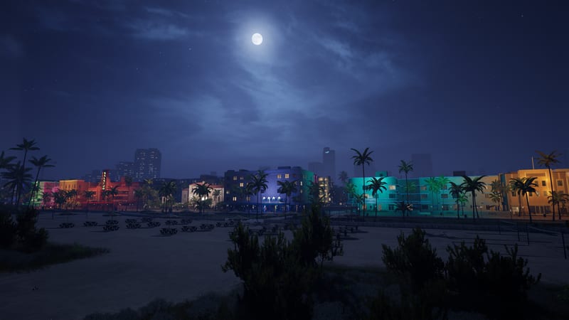 HELIX Pacifica — Streets by night light 5