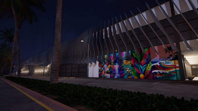 HELIX Pacifica — Streets by night light 7