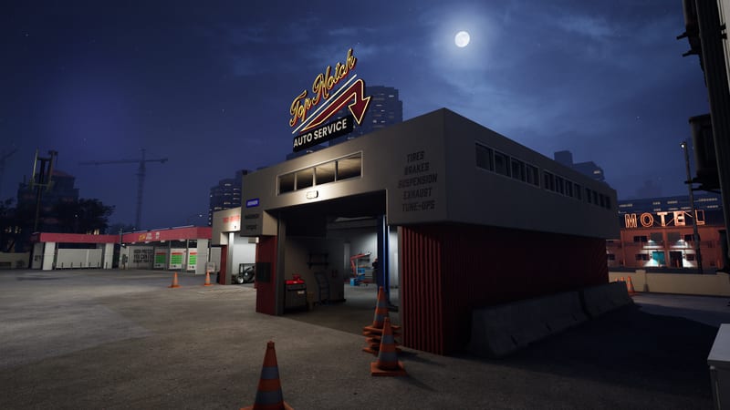 HELIX Pacifica — Streets by night light 8