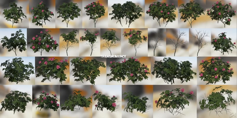 Transhumance — bushes