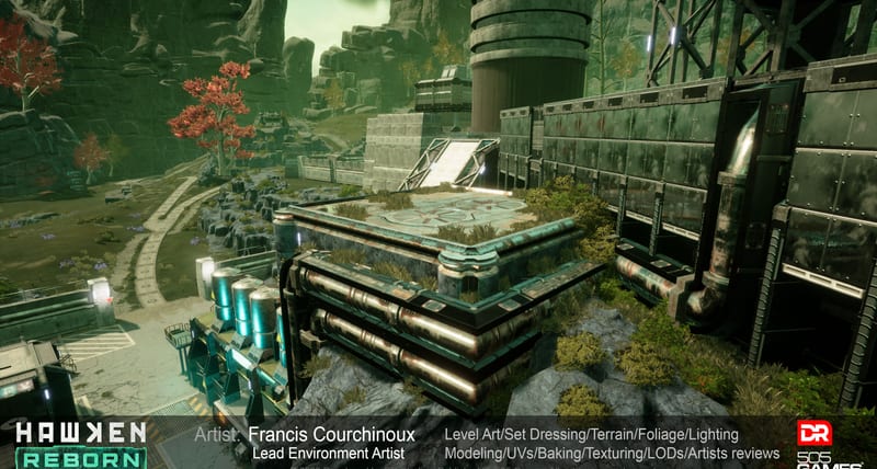 Hawken Reborn — Modular pieces