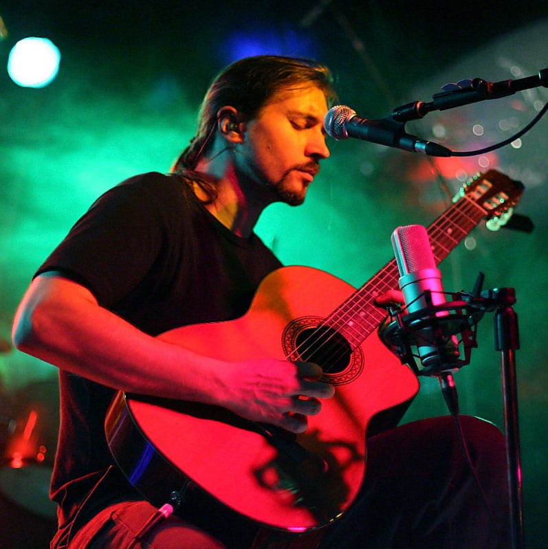 Live performance — on stage
