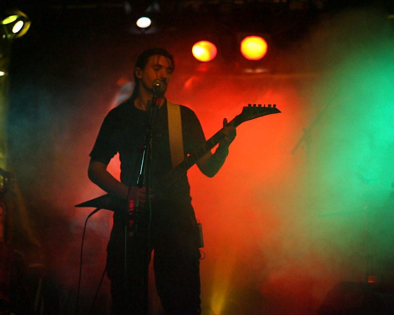 Live performance — on stage