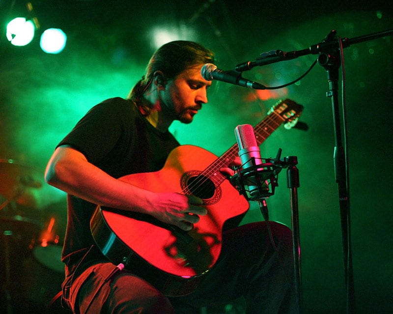 Live performance — on stage