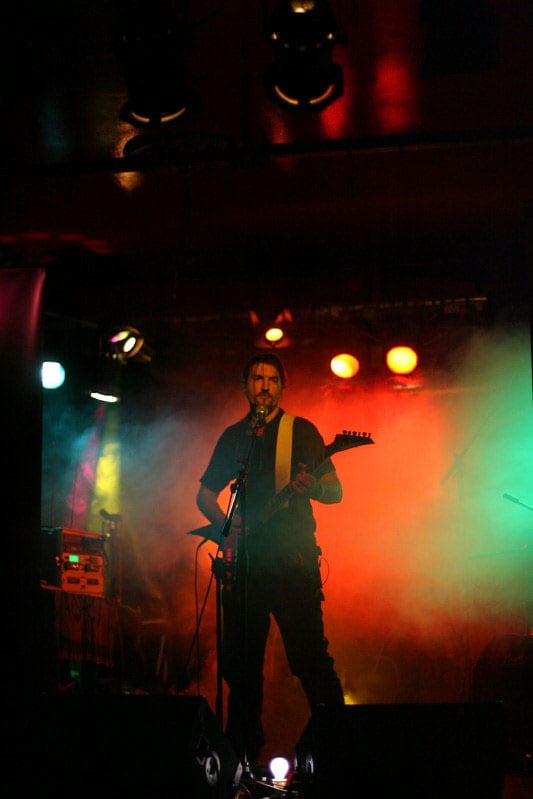 Live performance — on stage